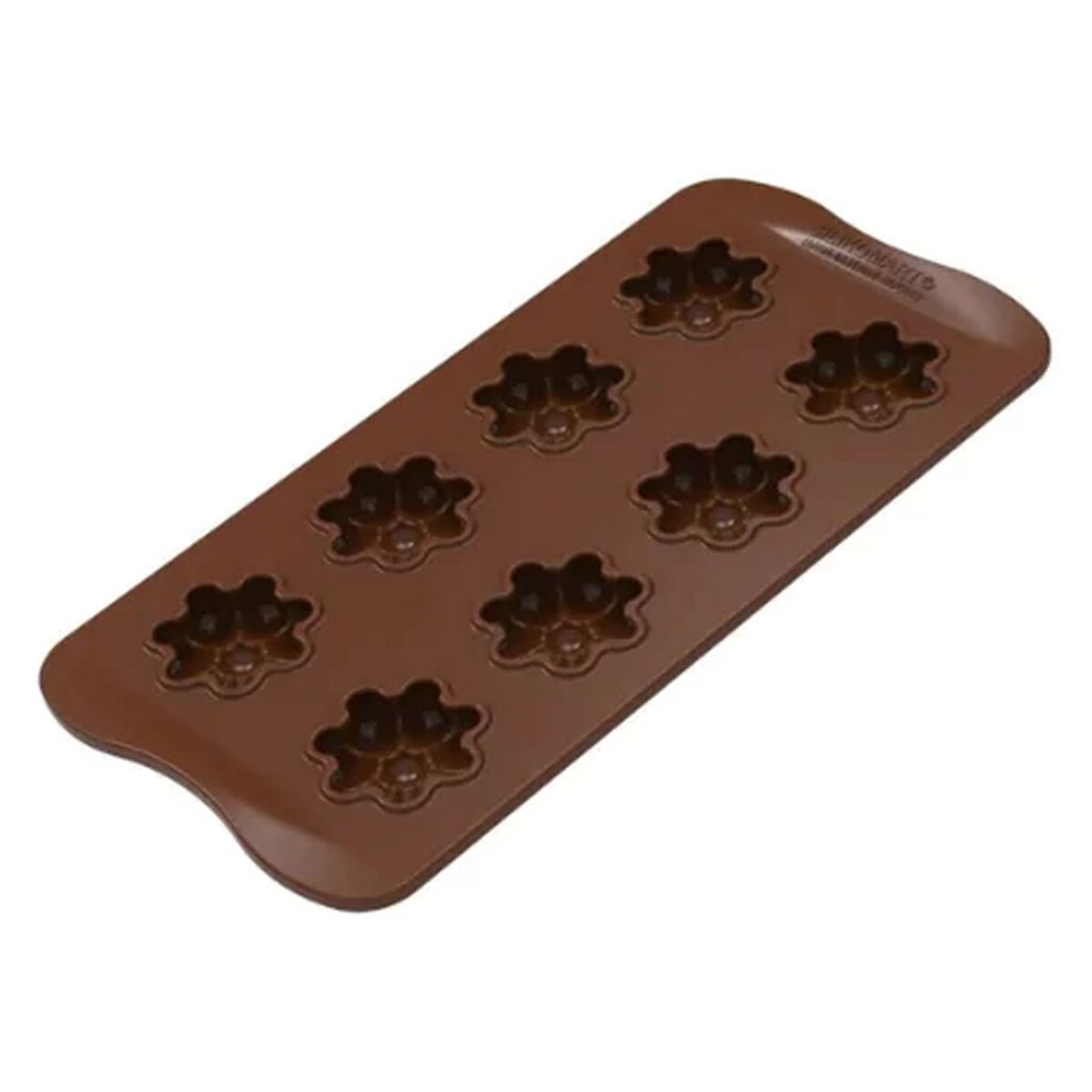 Forma silikonowa do pralin Choco Flower, 8 gniazd, 38x12 mm