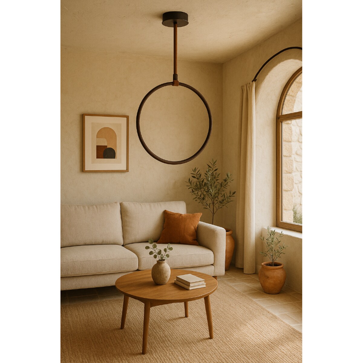 LAMPA WISZĄCA MARENTA M CZARNA