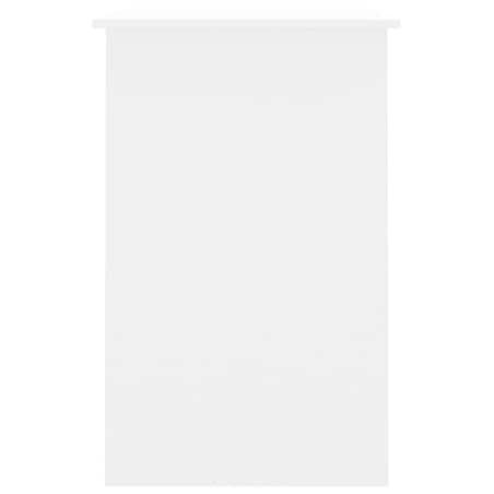 vidaXL Biurko, białe, 100x50x76 cm, materiał drewnopochodny
