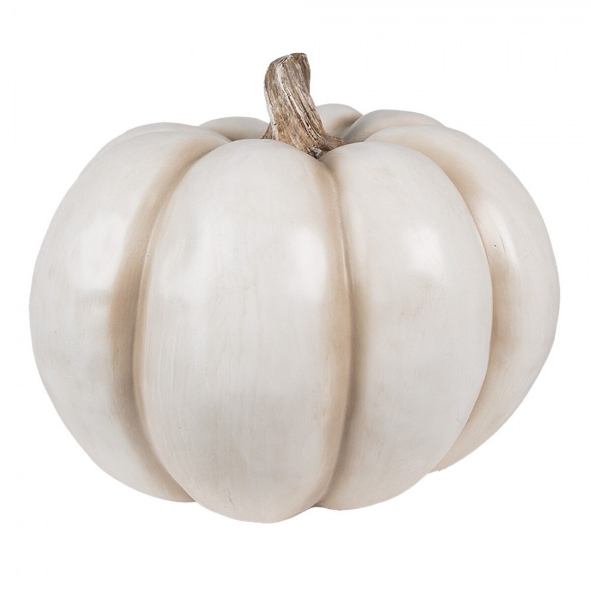 Dekoracja - dynia beżowa Ø 31x27 cm