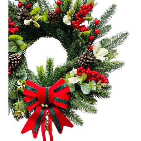 Wianek świąteczny ⌀ 45 cm wieniec BOŻE NARODZENIE