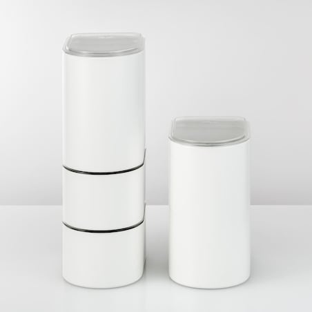 Pojemnik metalowy 1,0l LOFT ciepły szary MATT Wesco