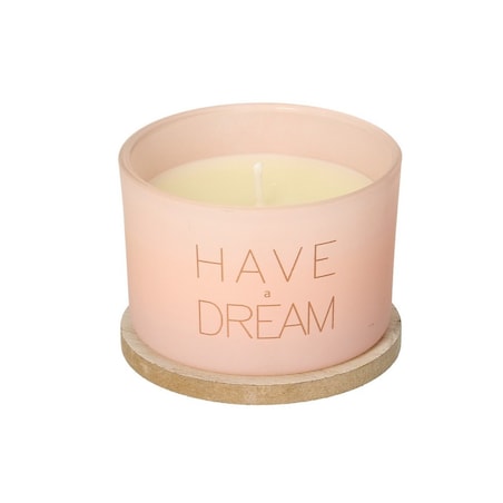 Świeca Have a Dream 5,5 cm, 7,5 x 5,5 cm