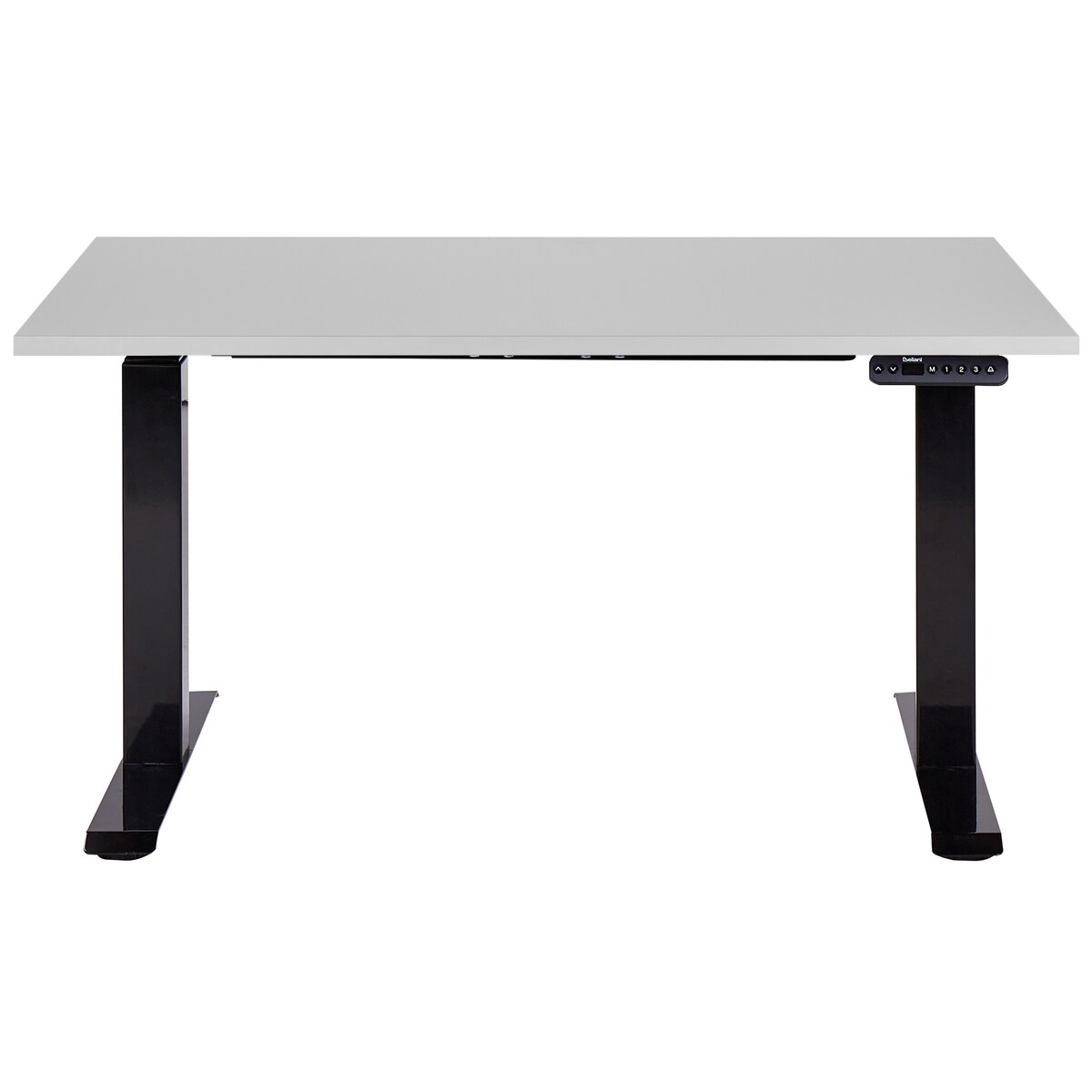 Biurko regulowane elektrycznie DESTINES Szary/ czarny 120 cm 72 cm