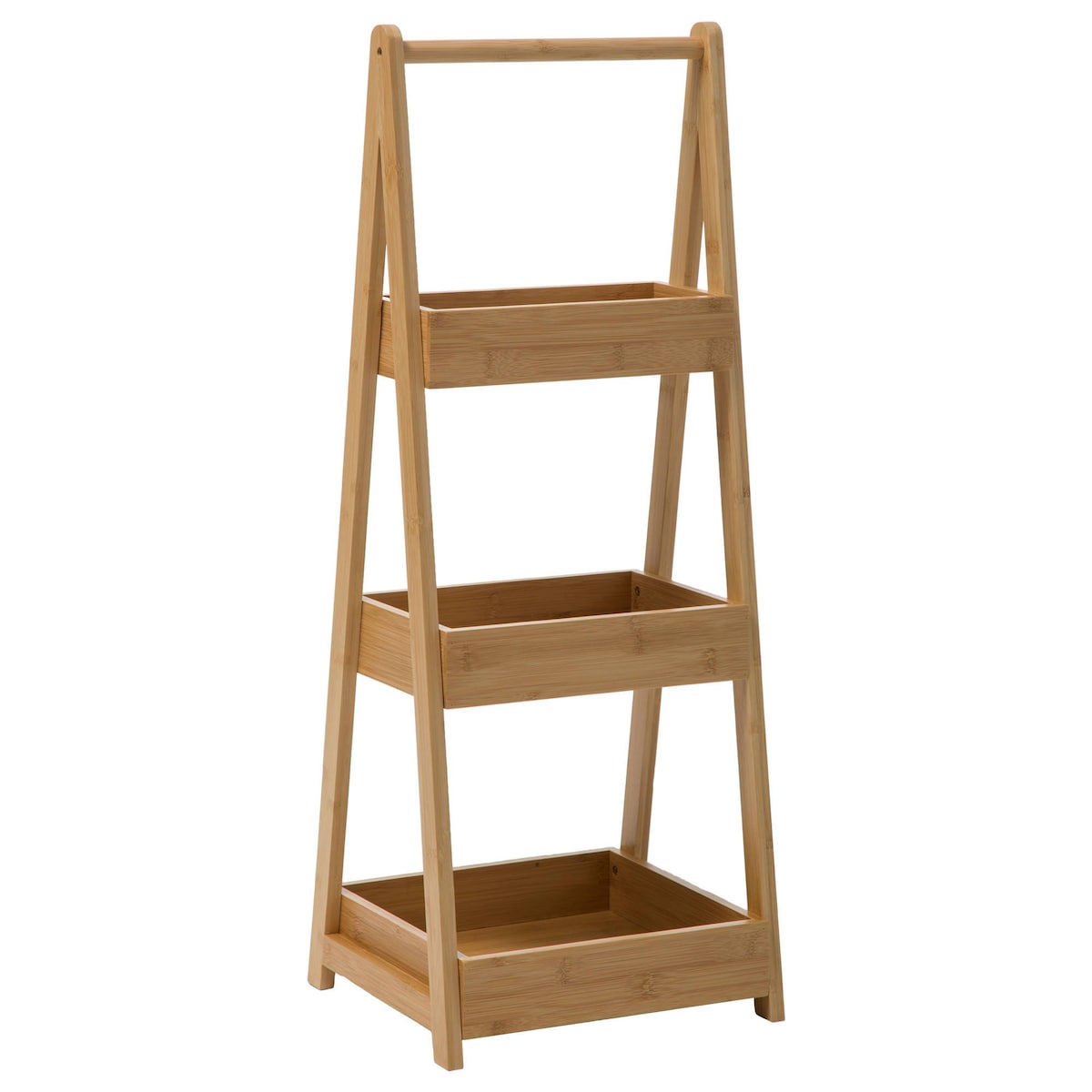 Regał do łazienki GREEN HARMONY, 3 półki, bambus