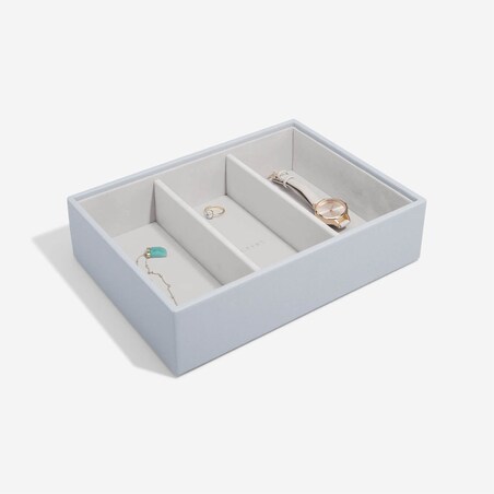 Szkatułka na biżuterię Stackers 3 komorowa classic lawendowa