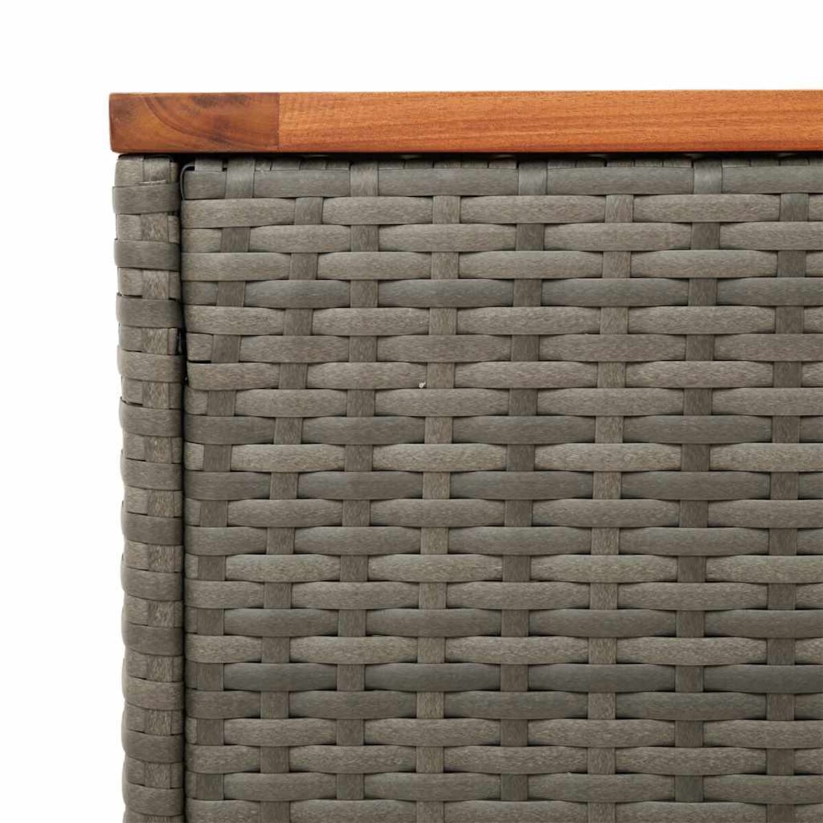 vidaXL Stoliki ogrodowe, 2 szt., szare, 55x34x37 cm