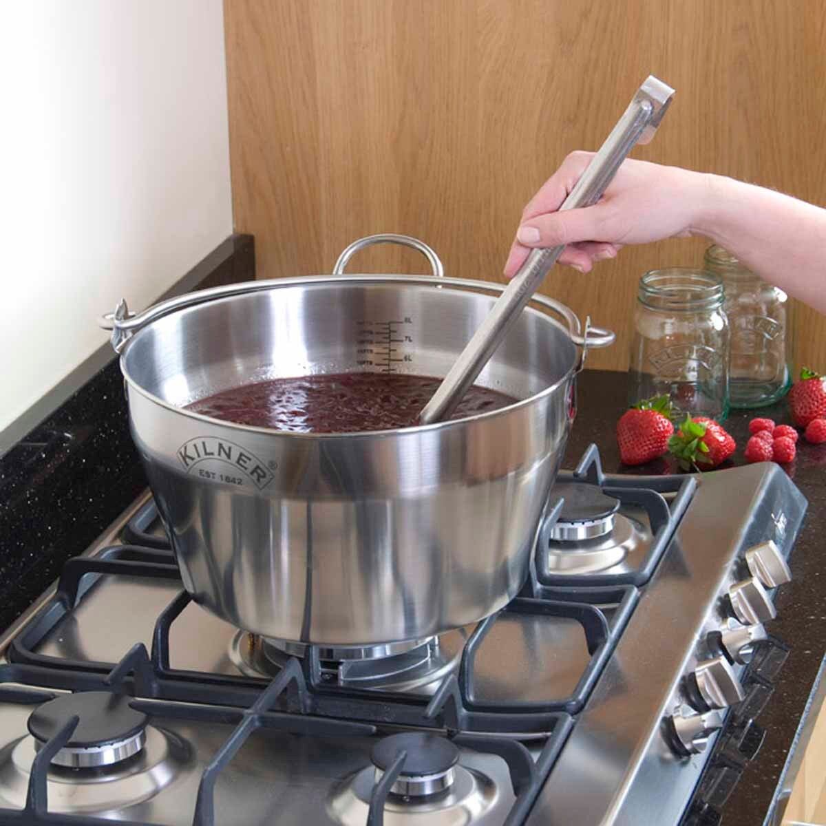 Stalowy garnek do dżemów i powideł, 8000 ml, Kilner