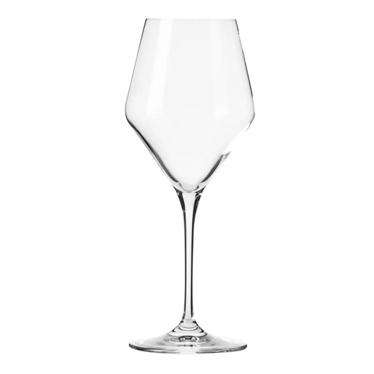 Duże Kieliszki do Wina Czerwonego Białego Krosno Ray 375 ml Zestaw 4 sztuki