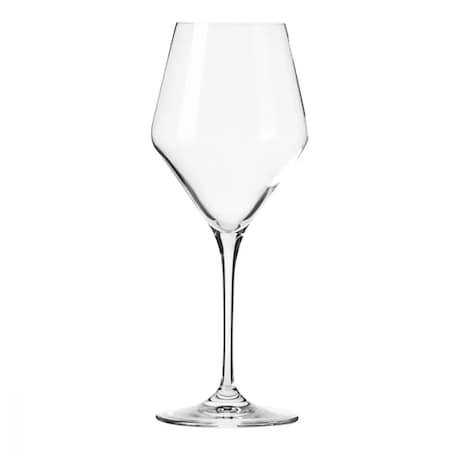 Duże Kieliszki do Wina Czerwonego Białego Krosno Ray 375 ml Zestaw 4 sztuki