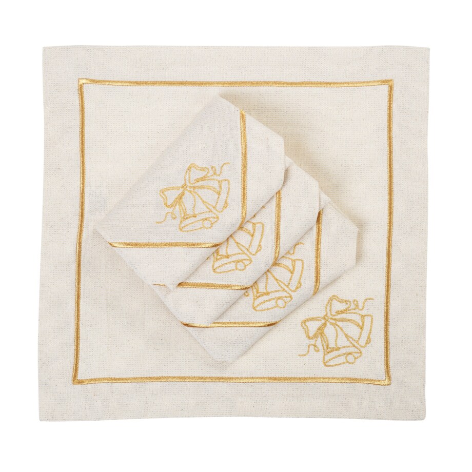 Serwetki Christmas Joyful Christmas Goldenline – komplet 4 szt.