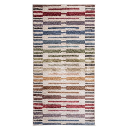 Dywan Arte 80x150 cm Geometryczny Wielokolorowy