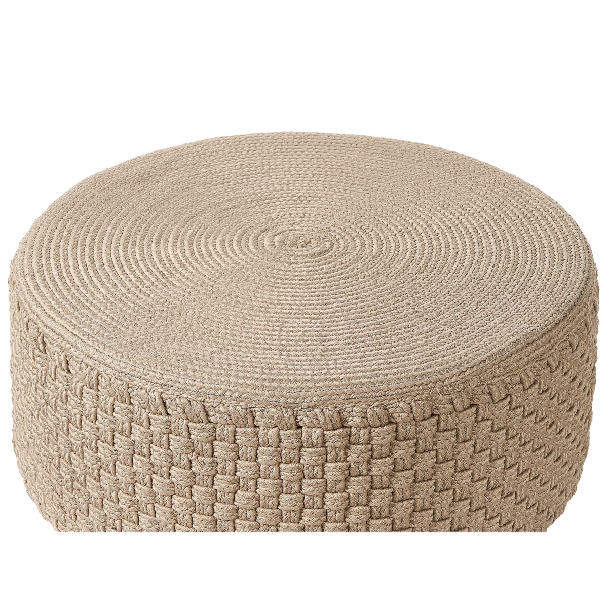 Puf ogrodowy 70 cm beżowy MITHI