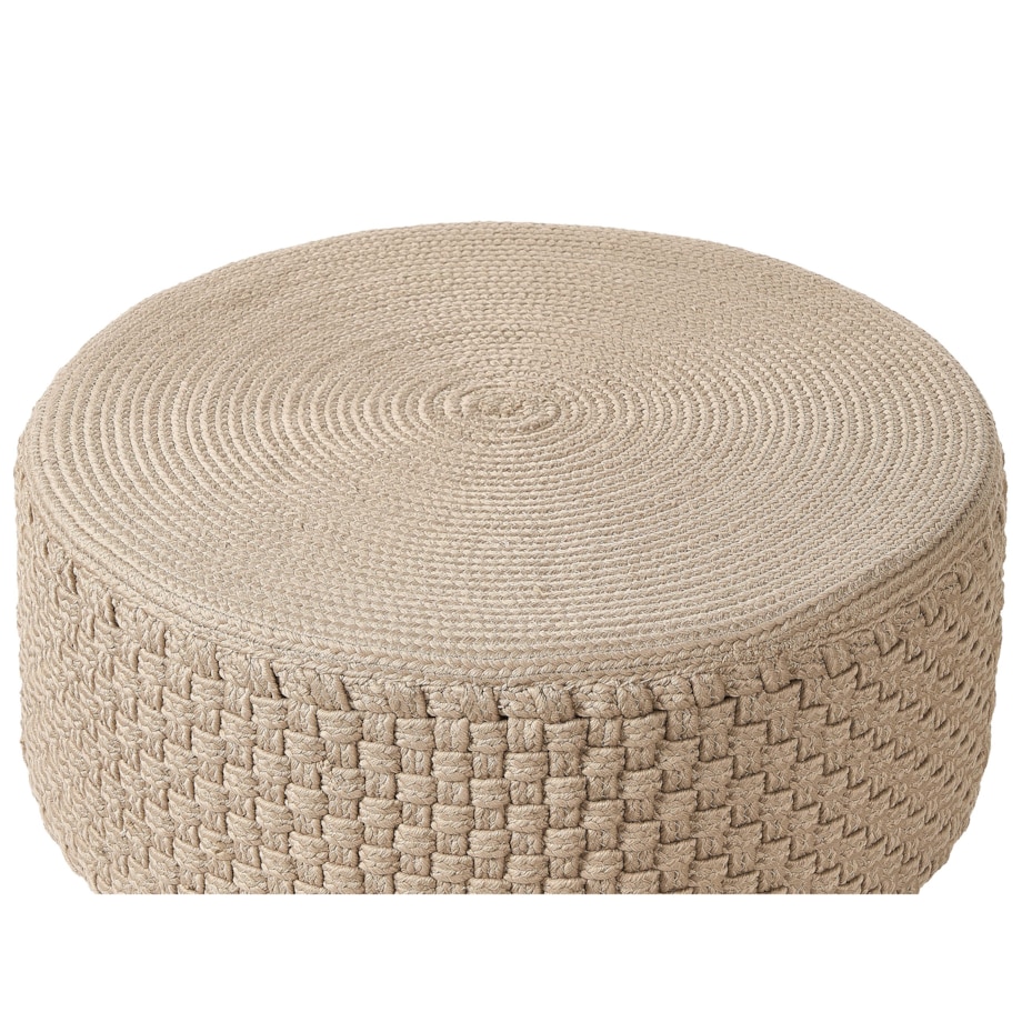 Puf ogrodowy 70 cm beżowy MITHI