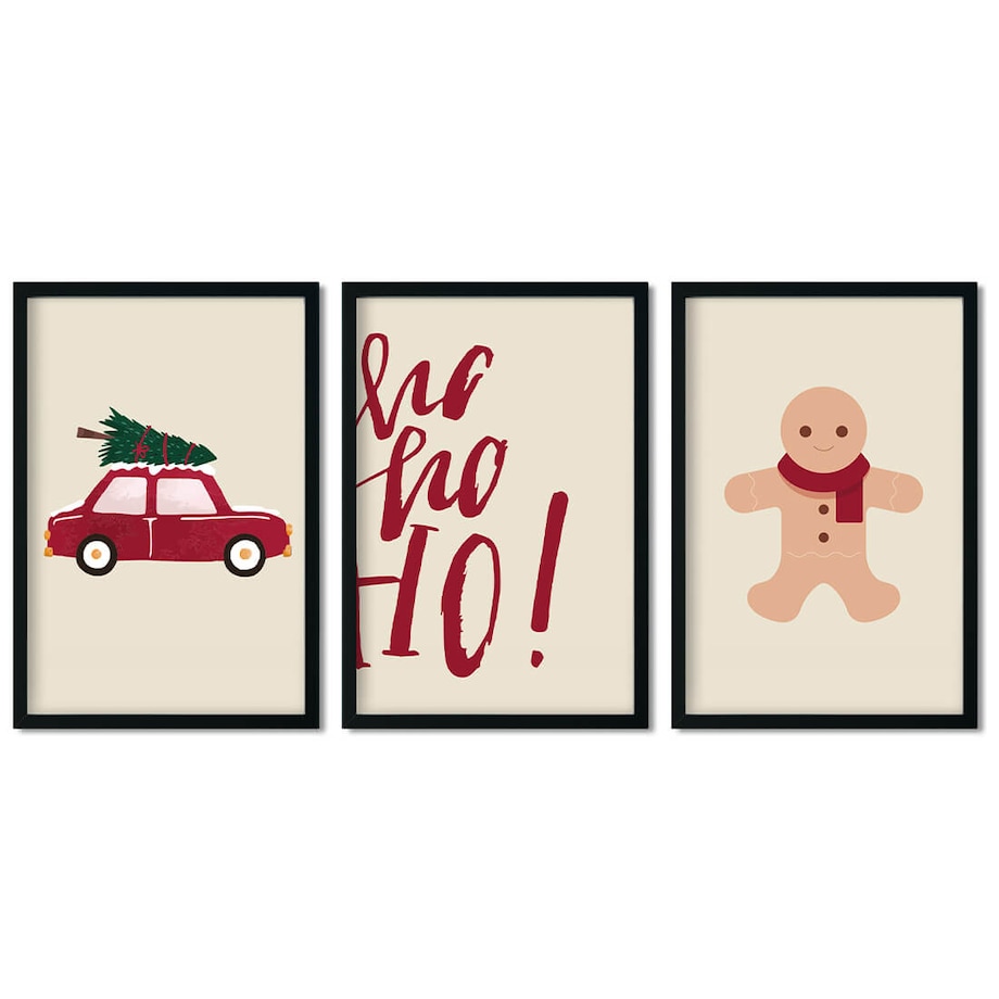 3 x plakat dla dzieci | święta 1 40x50