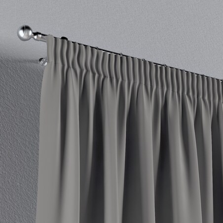 Zasłona na taśmie marszczącej 1 szt. 130x245 szary