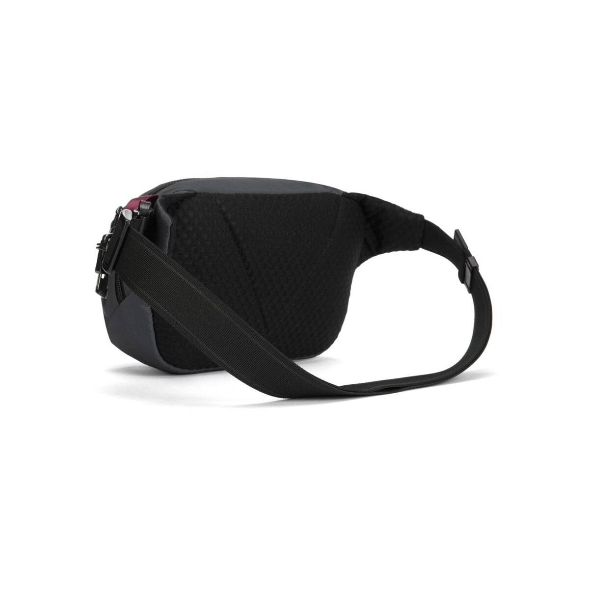 Saszetka nerka antykradzieżowa z recykling Pacsafe Vibe 100 - ciemnoszary