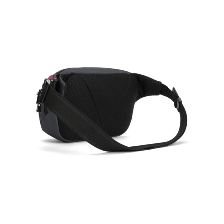 Saszetka nerka antykradzieżowa z recykling Pacsafe Vibe 100 - ciemnoszary