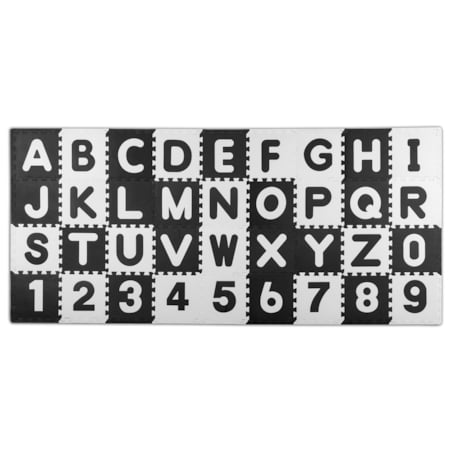Duża mata piankowa edukacyjna alfabet 36szt. Ricokids