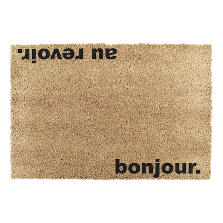 Wycieraczka Bonjour Aurevoir