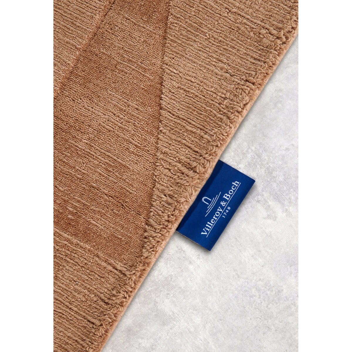 Chodnik wełniany do korytarza 80x250cm, brązowy nowoczesny wzór 3D