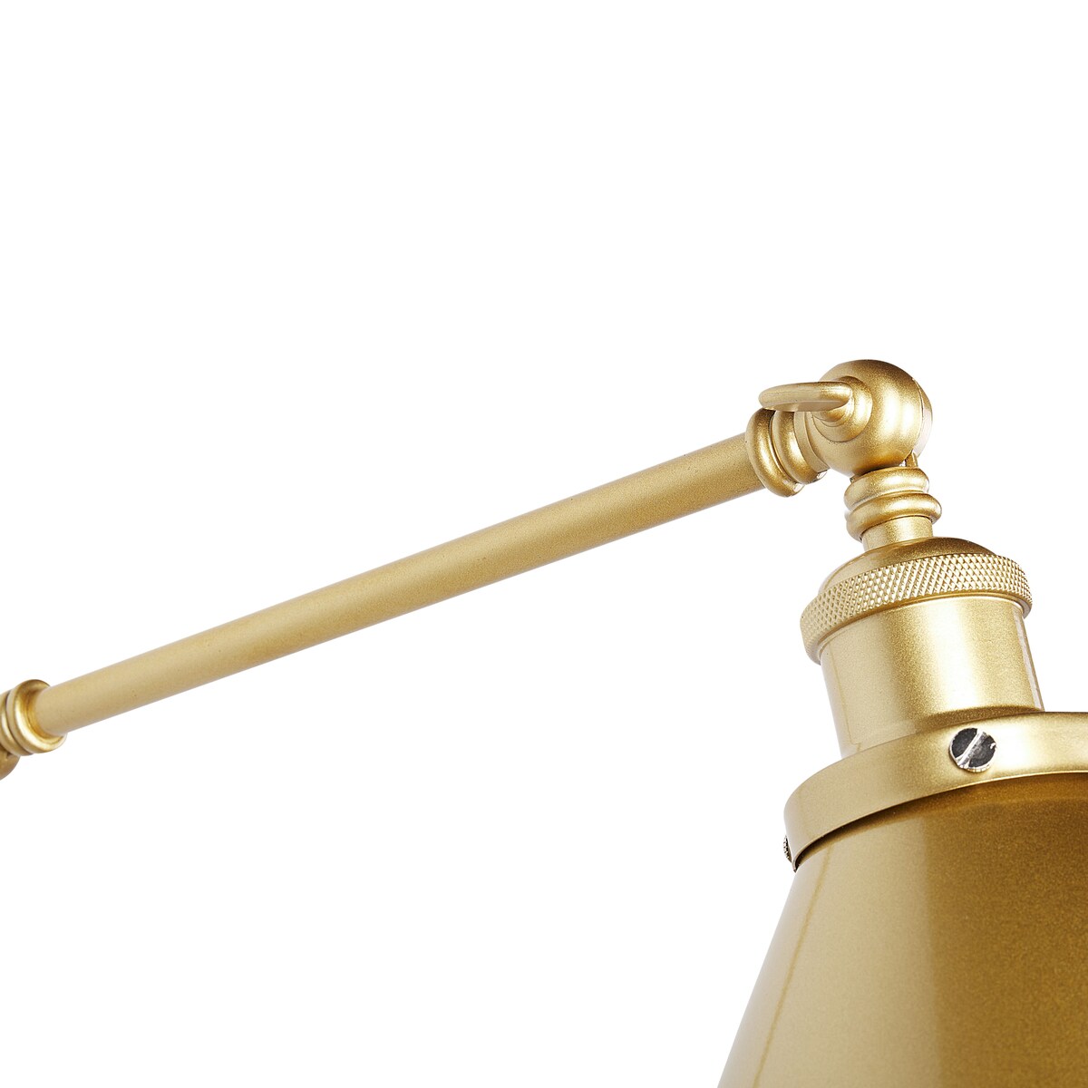 Zestaw 2 lamp ściennych NARVA Złoty Metal Regulowana