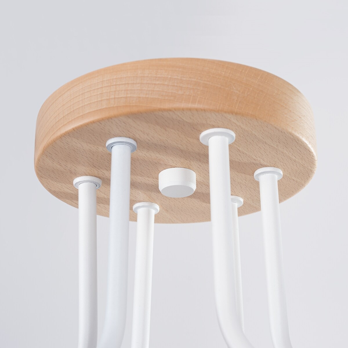 Żyrandol TIMBO 6 biały