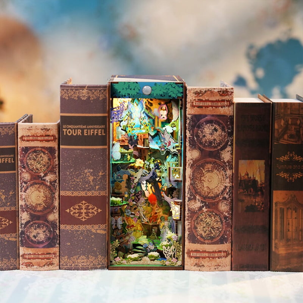 Miniaturowy domek Book Nook - Letnie wróżki - Tonecheer