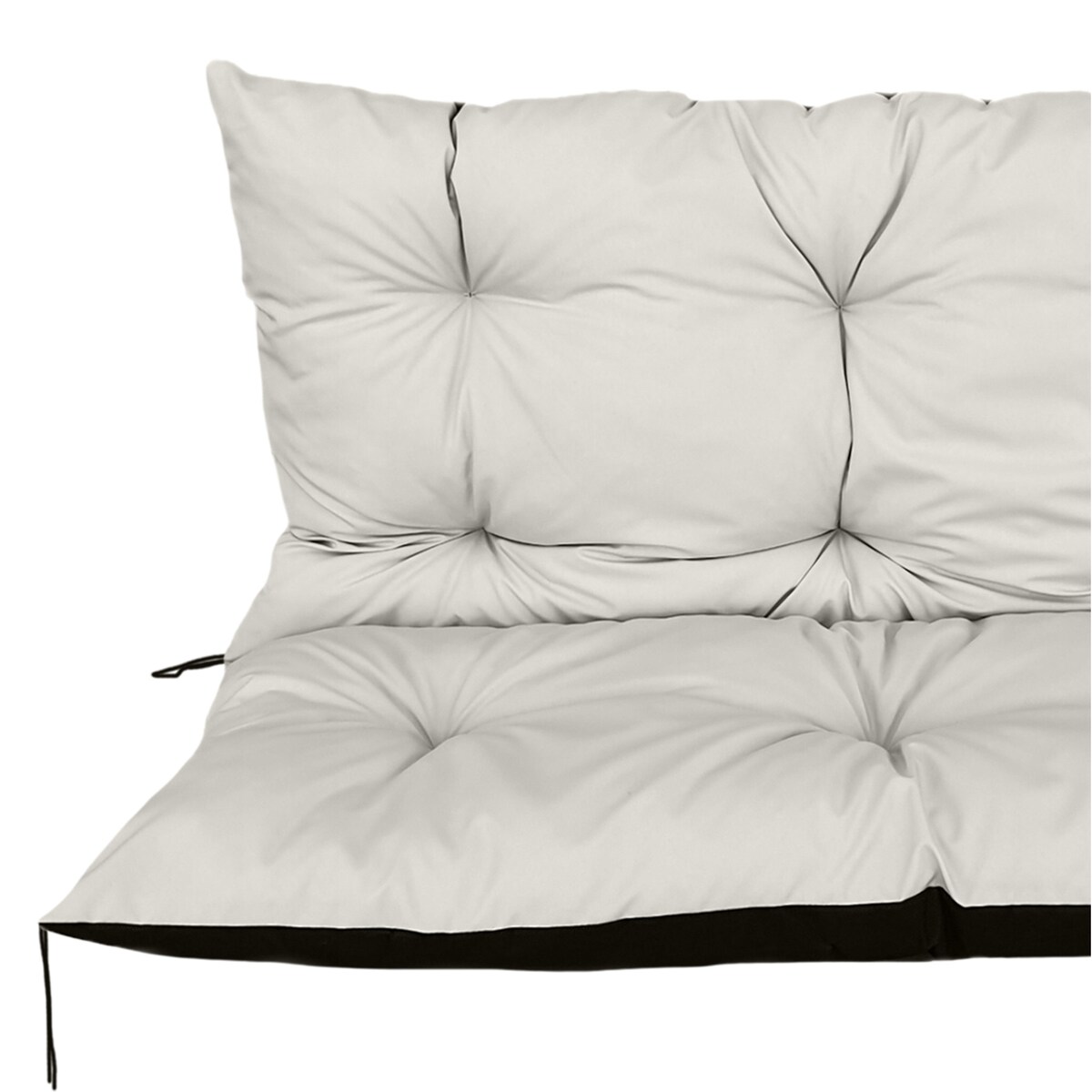 Poduszka Ogrodowa Na Huśtawkę Ławkę 100X60X50 Cm Na Meble Palety Wodoodporna Beżowa