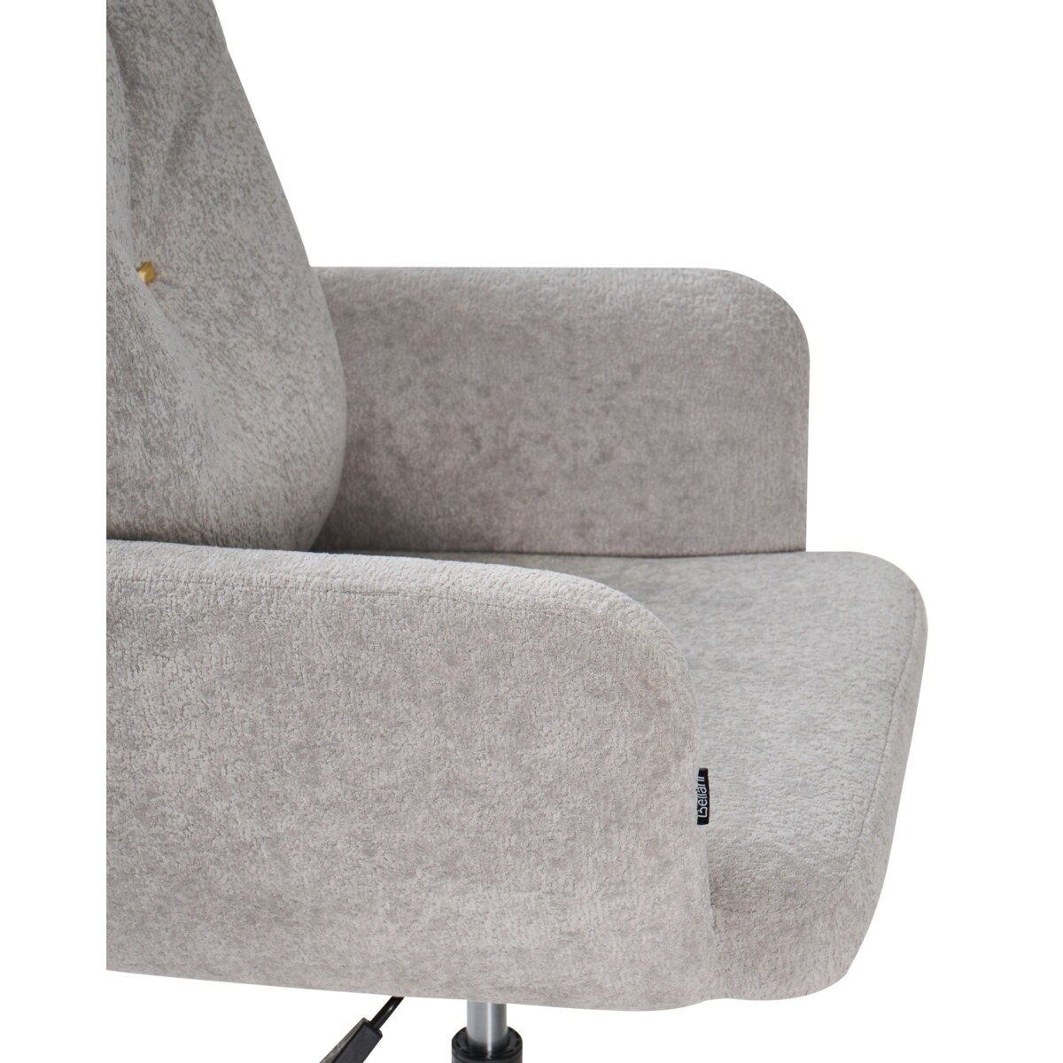 Krzesło obrotowe ALPINE Boucle Szary
