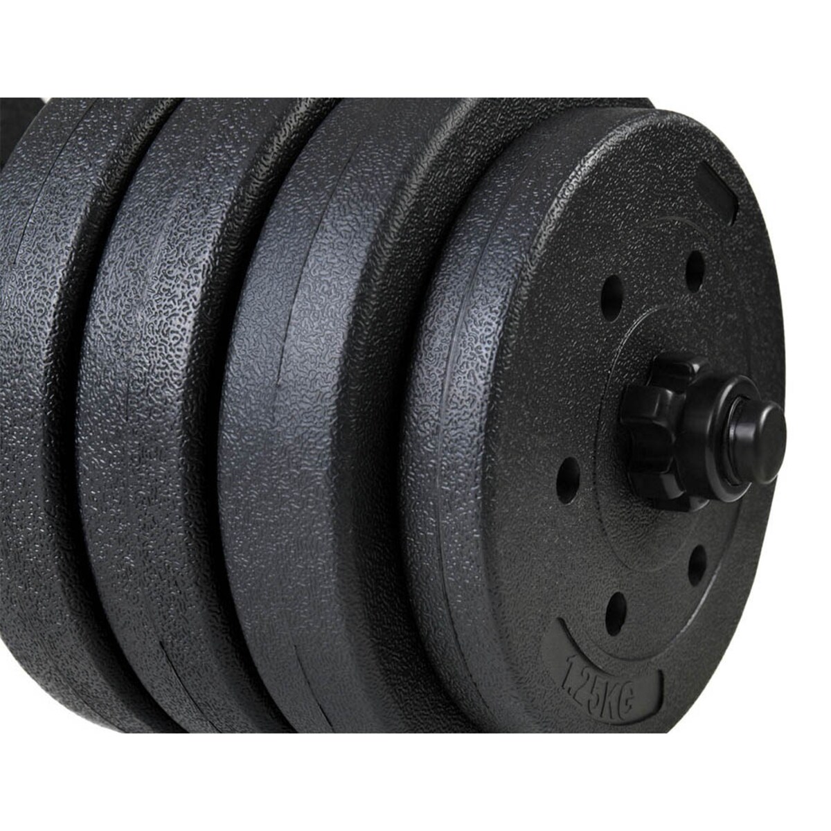 Zestaw hantli 2x20 kg Regulowane hantle 40 kg z funkcją sztangi funfit