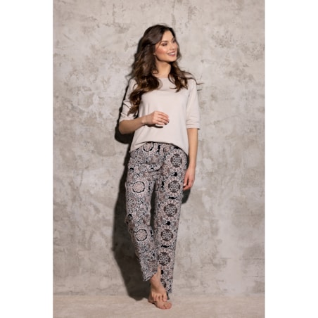 Piżama La Boheme Beige, XXL