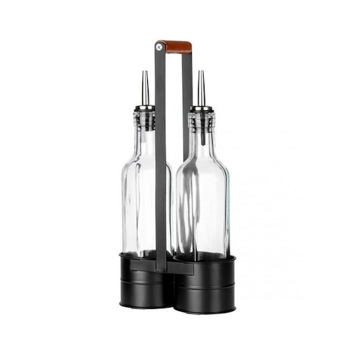 Orion butelki do oliwy i octu w stojaku 2x250ml 67547