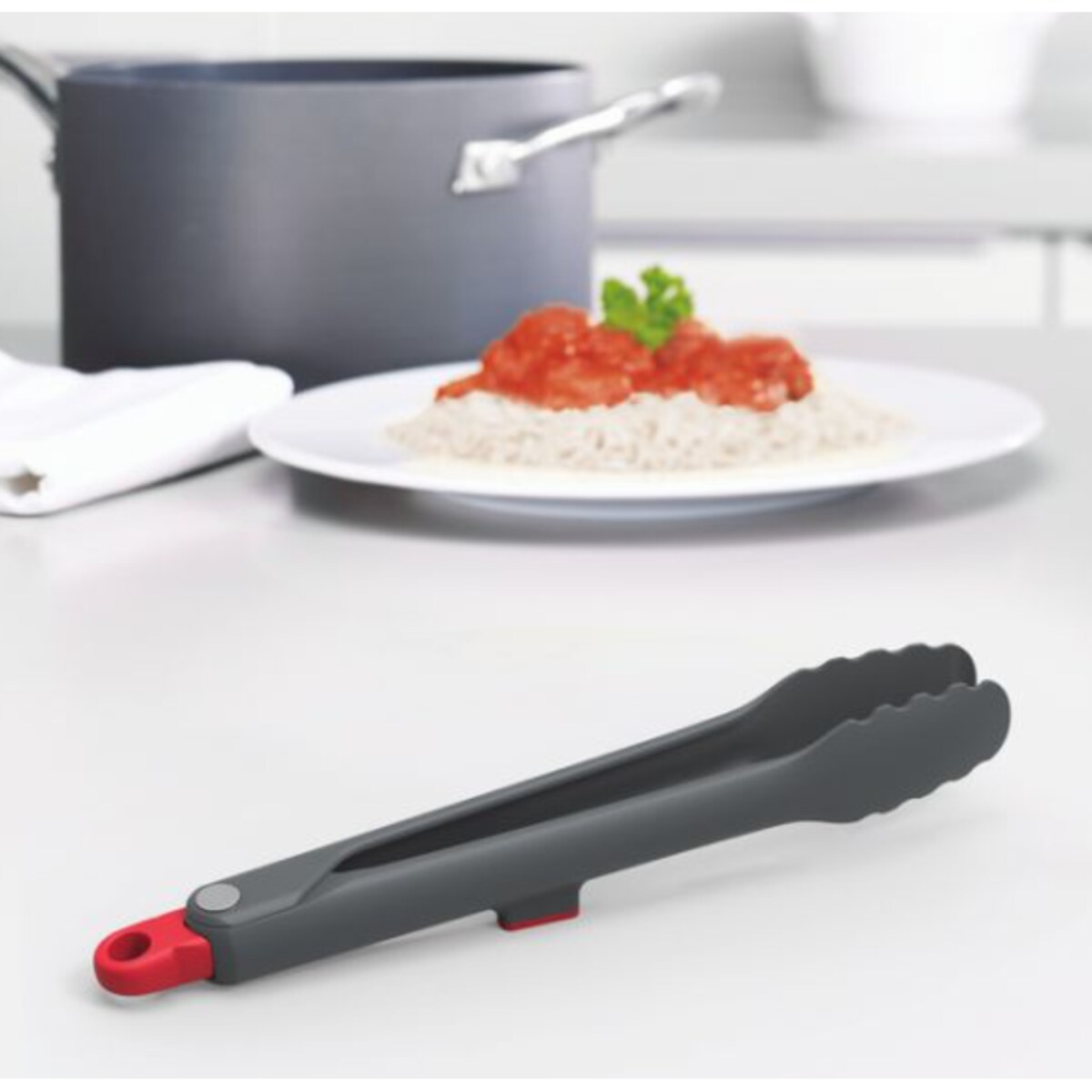 Szczypce kuchenne (szare) Duo Joseph Joseph