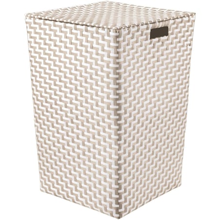Kleine Wolke Double Kosz na pranie Kosz na pranie naturalny beż 35x55 cm