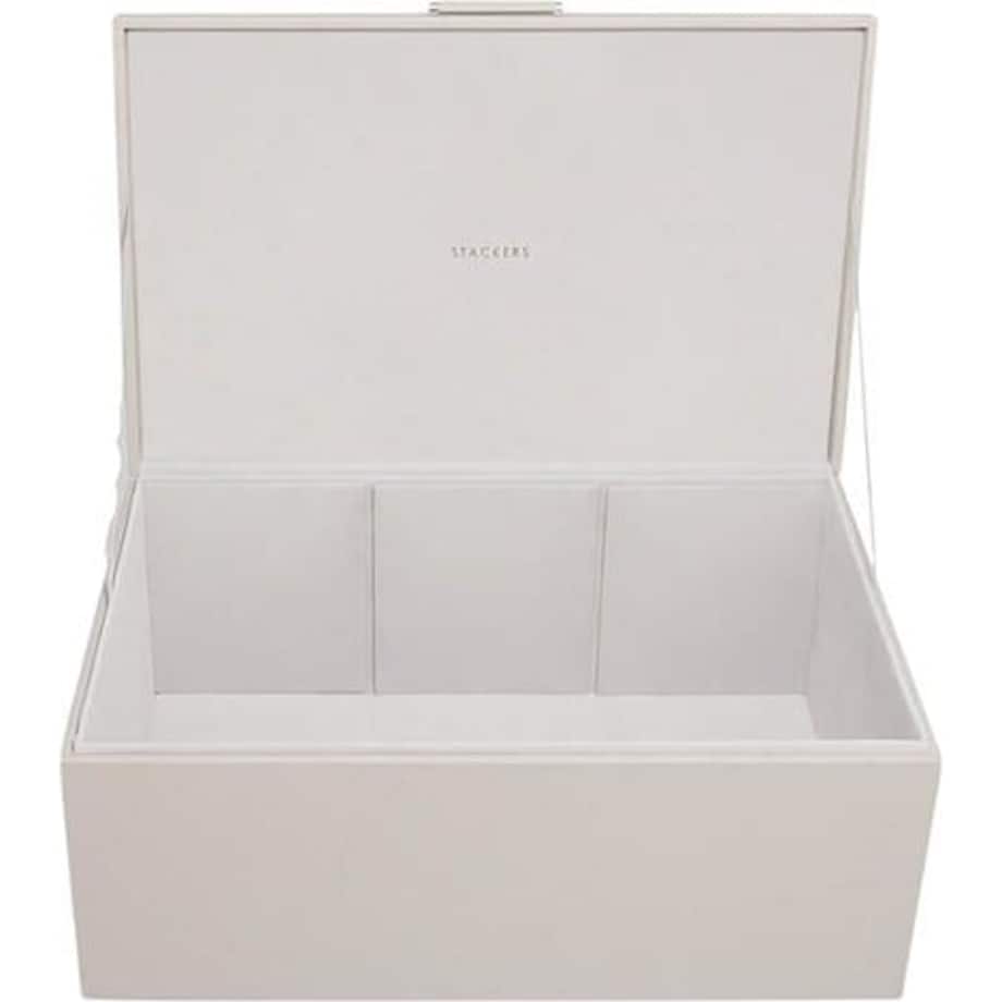 Pudełko do przechowywania Stackers Pebble 3 komorowe granatowe