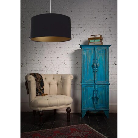 Lampa wisząca HOME 60 czarna/złota