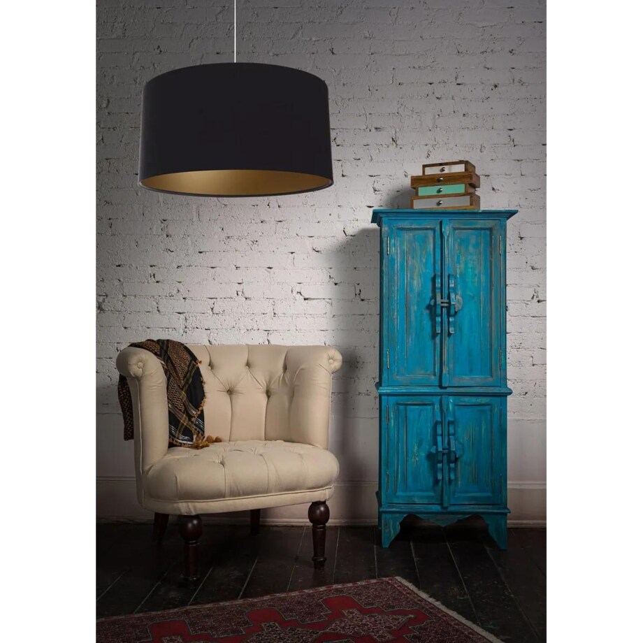 Lampa wisząca HOME 60 czarna/złota