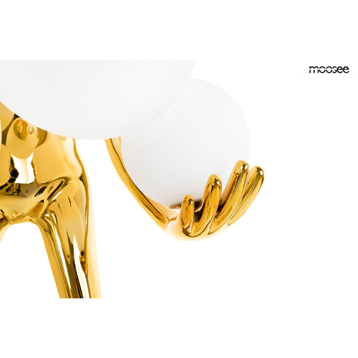 MOOSEE lampa podłogowa HUMAN GOLD PREMIUM