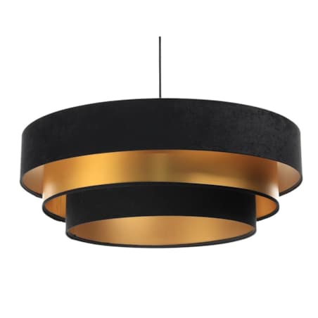 Lampa wisząca TRIO MIX czarna/złota