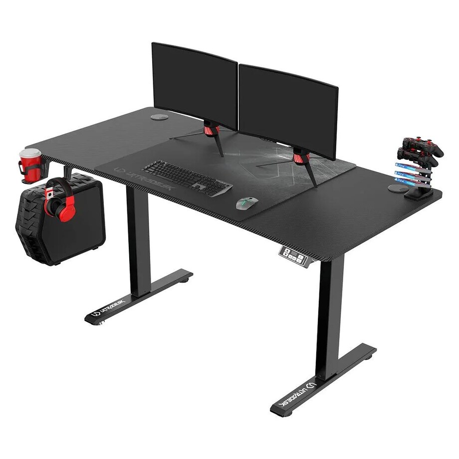 Biurko gamingowe LEVEL V2 czarne