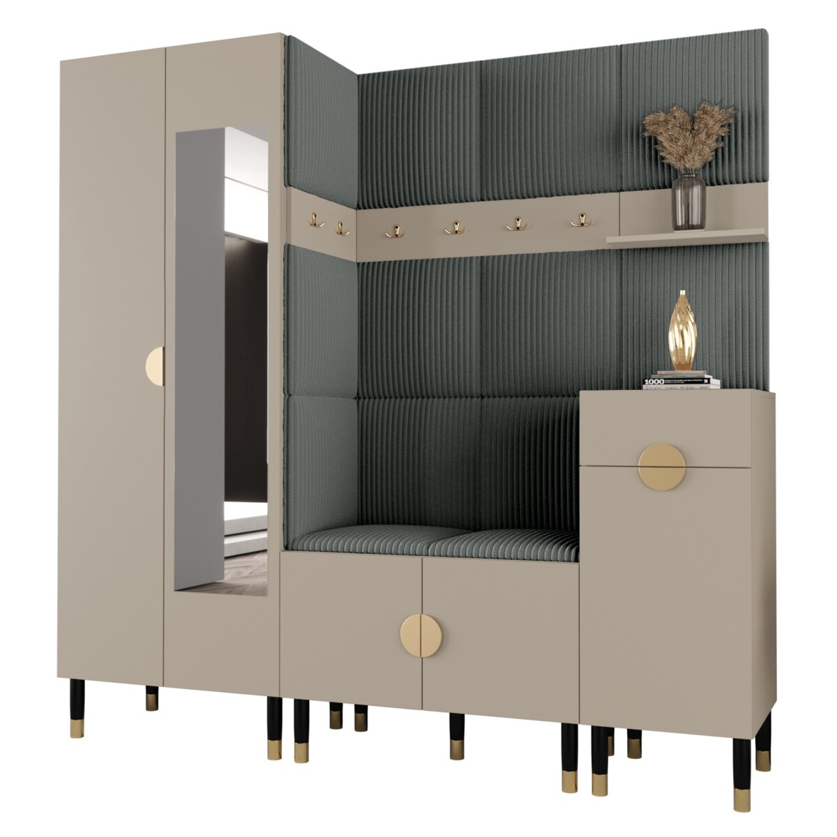 Garderoba do przedpokoju Abiks PALERMO 13 kaszmir+poso60