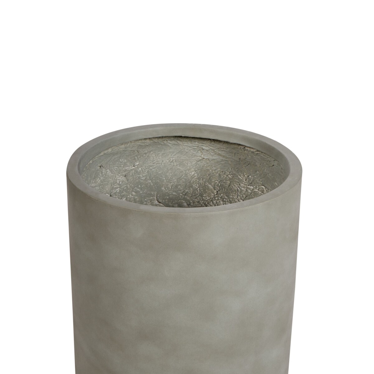 Doniczka 36 x 36 x 51 cm szara EUCOMMIA
