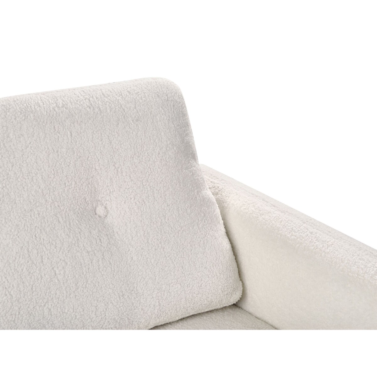 Sofa 3-osobowa boucle biała TUVE