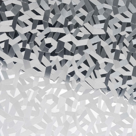 ZAC PATTERN Zasłona prysznicowa 180x180cm