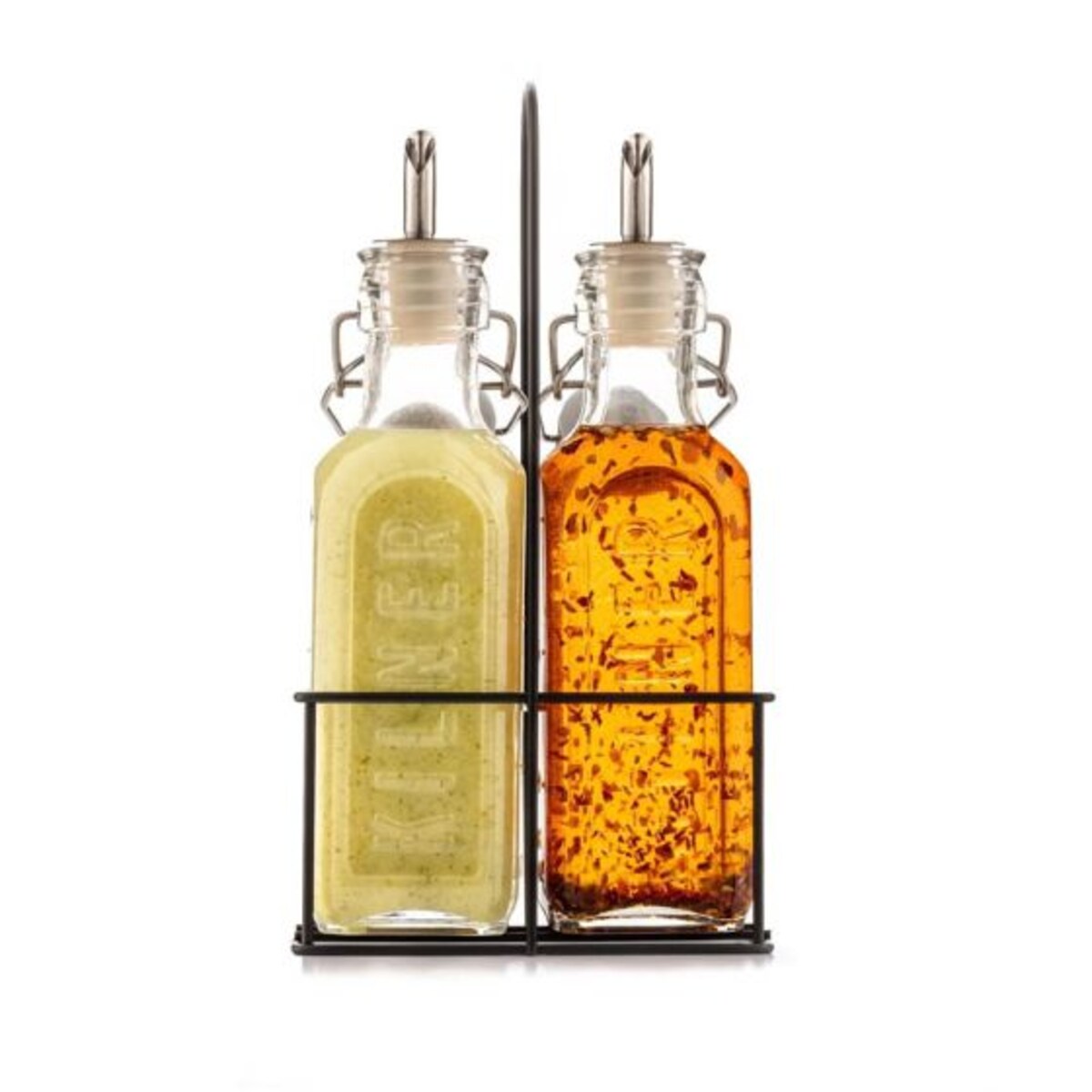 Zestaw na przyprawy + stojak Kilner