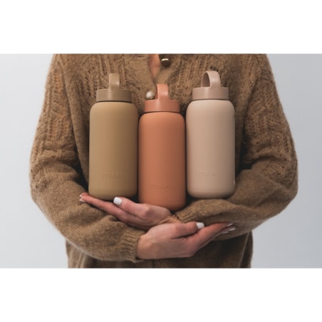 MUUKI DAILY BOTTLE szklana butelka na wodę 720 ml, Canyon Clay