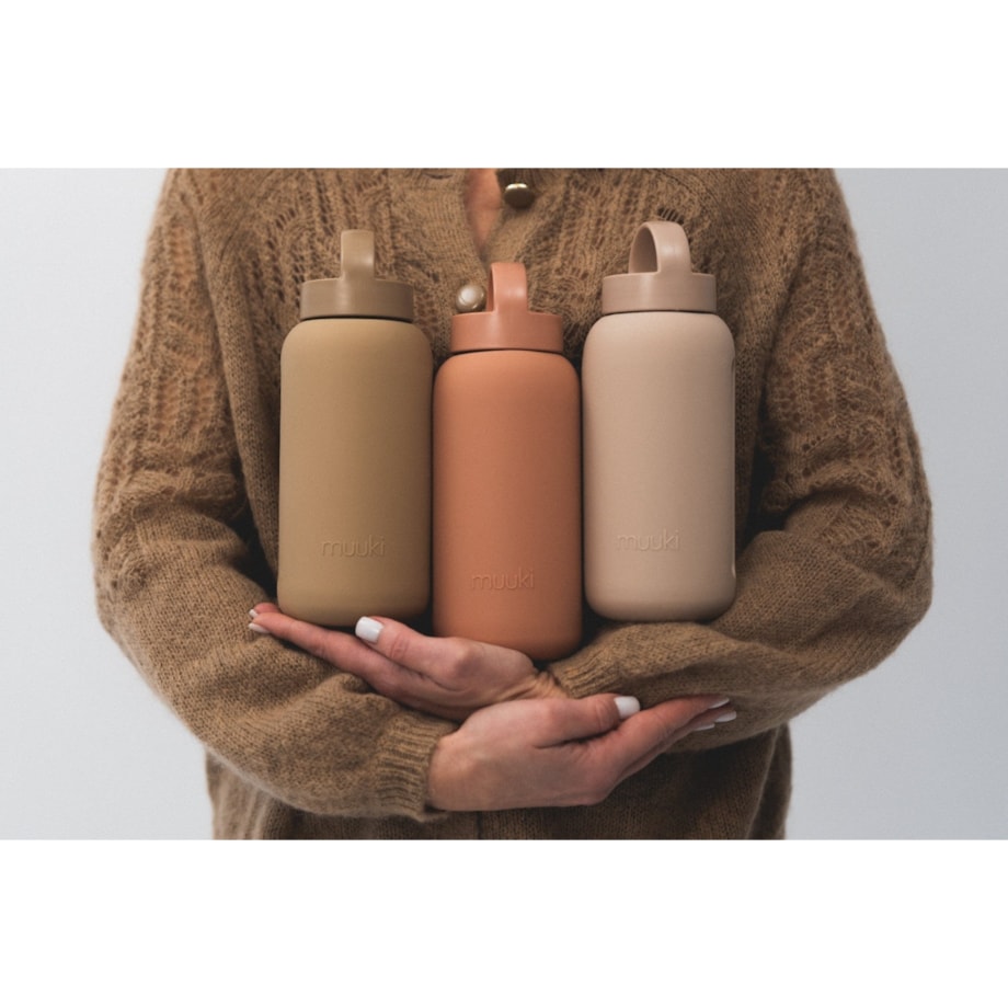 MUUKI DAILY BOTTLE szklana butelka na wodę 720 ml, Canyon Clay