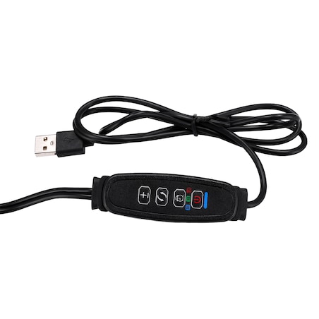 Lampa Led Do Wzrostu Roślin 40 Diod Timer 15 W Uprawa Roślin Do Domu Bez Zasilacza Sieciowego