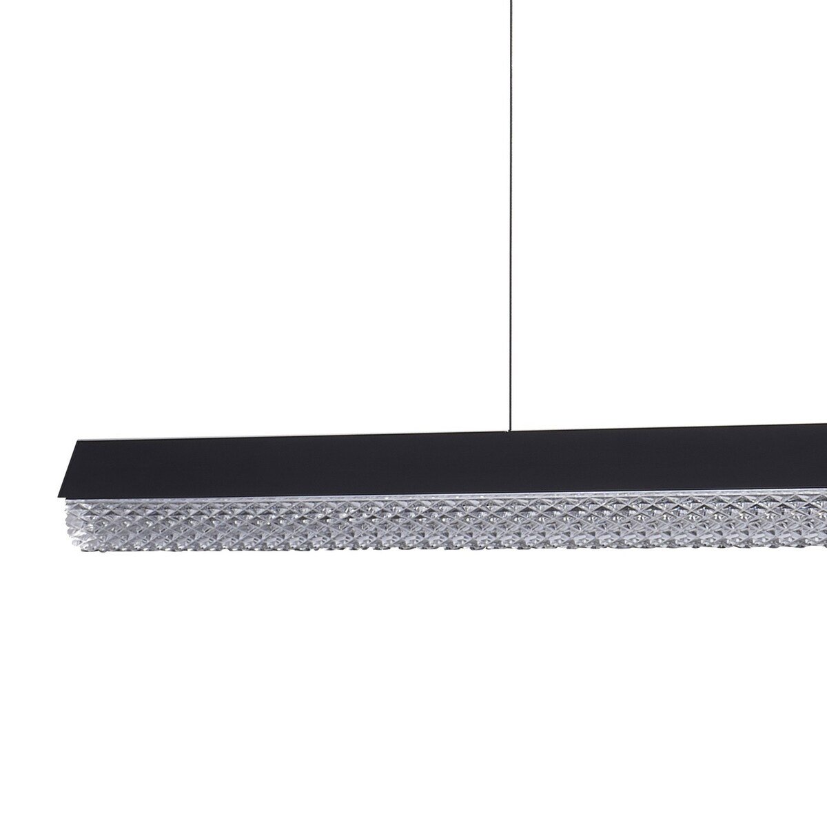 Lampa wisząca ANABELLA LED czarna 120 cm